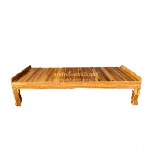 BE02 เตียงสปาไม้สัก